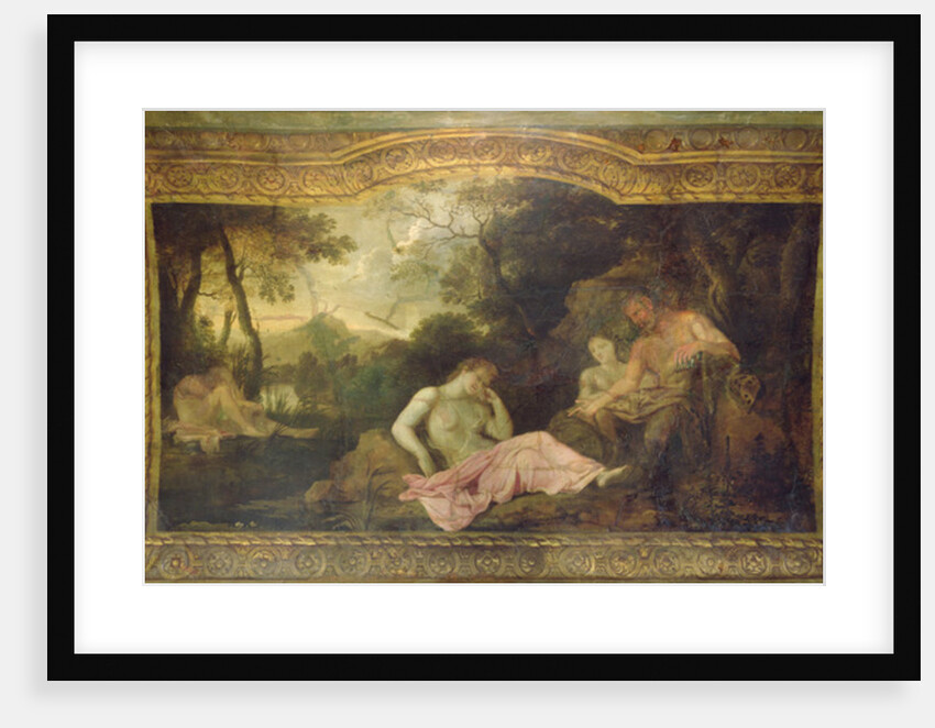 Ceiling of the Hôtel La Rivière, 1653 by Charles Le Brun