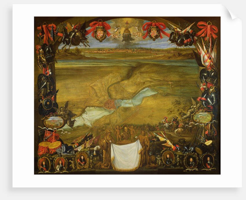 The Town of Valenciennes, besieged by the French, is rescued by Don Juan of Austria, September 16, 1656 by David the Younger (after) Teniers