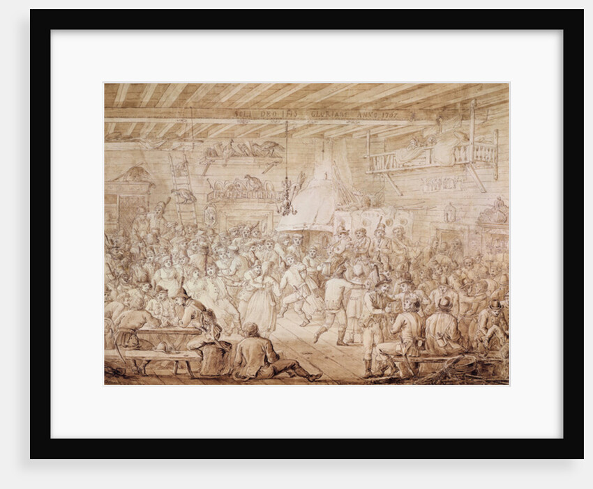 Kosciuszko's troops entertained at the inn, 1797 by Alexander (1777-1832) Orlowski