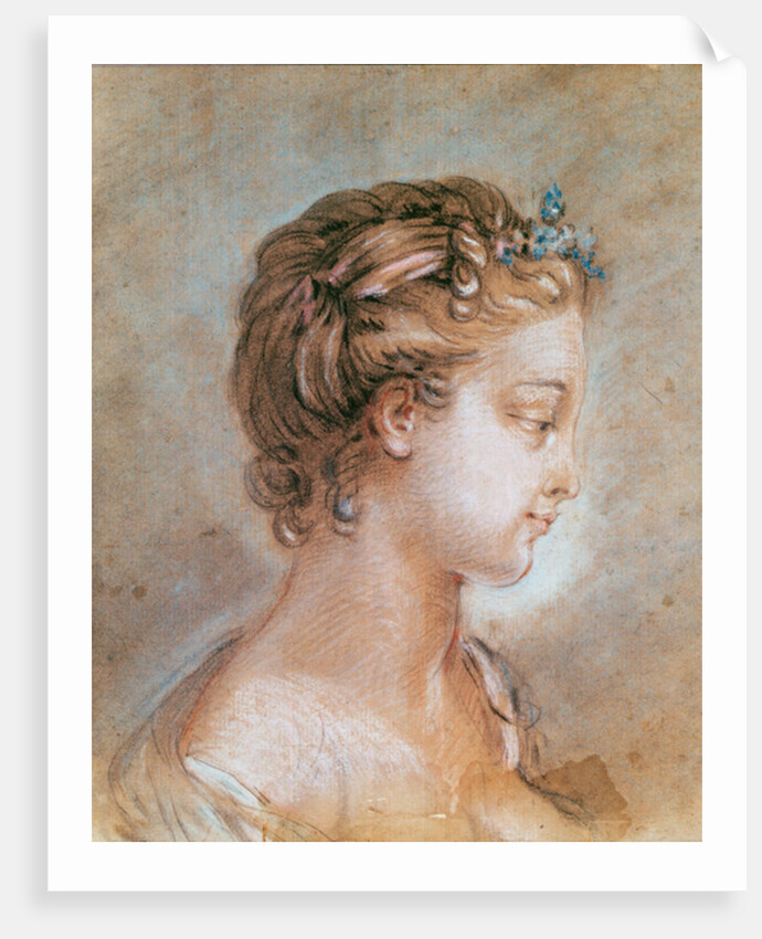 Portrait of a Young Girl by Francois Boucher