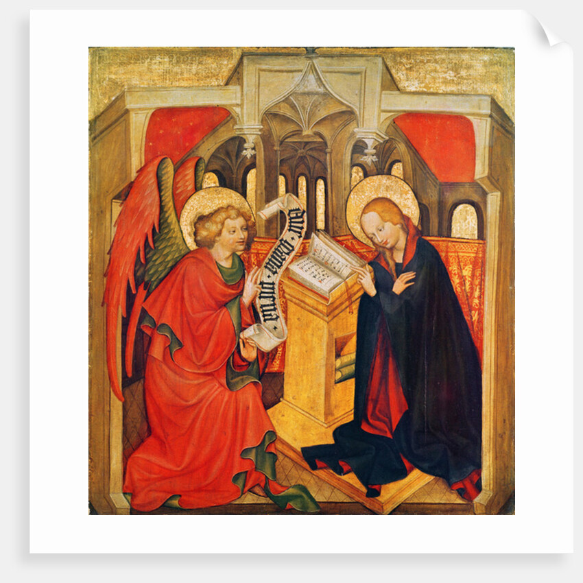 The Annunciation, c.1430-50 by Master of the St. James Altarpiece