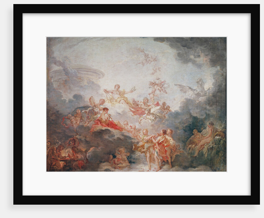 Apollo Crowning the Arts, c.1763-70 by Francois Boucher