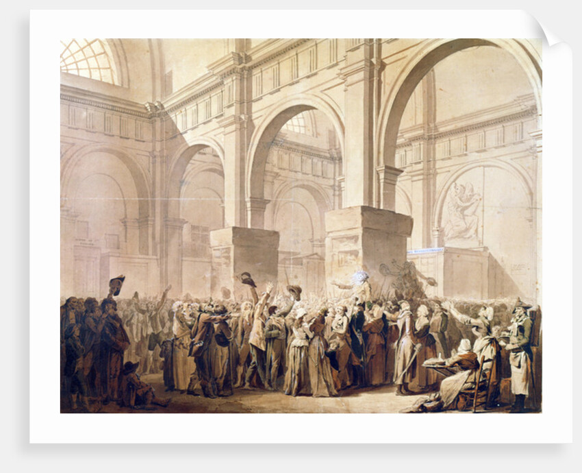 The Triumph of Marat by Louis Leopold Boilly