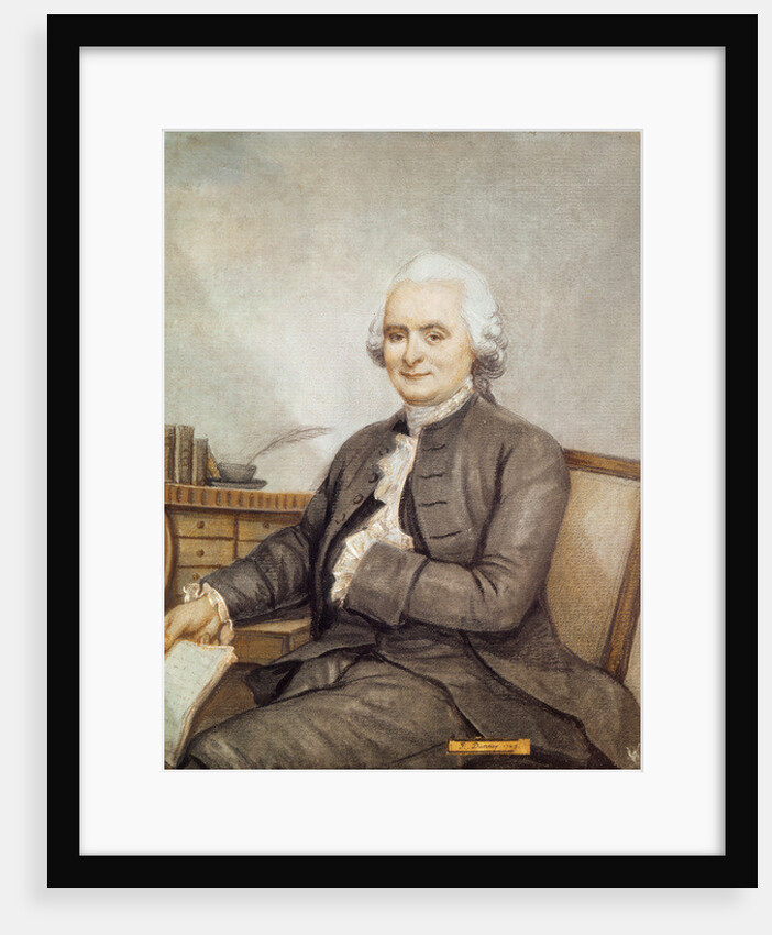 Portrait of Delille, 1769 by Joseph Ducreux