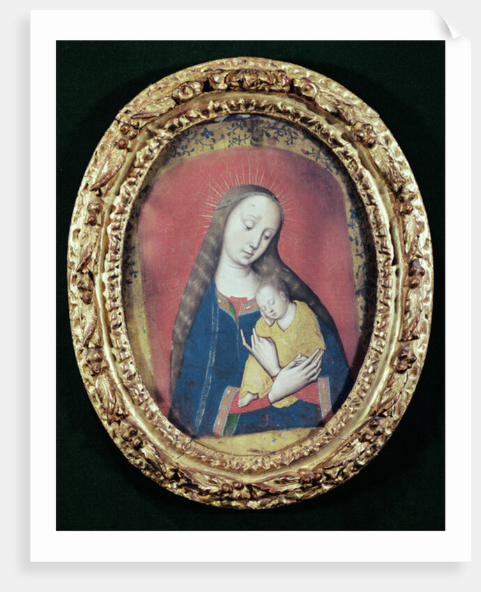 Virgin and Child Sleeping by Rogier van der (school of) Weyden