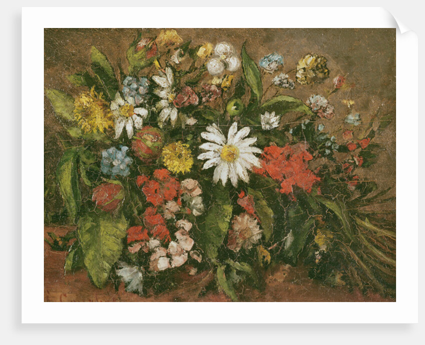 Flowers, 1871 by Gustave Courbet