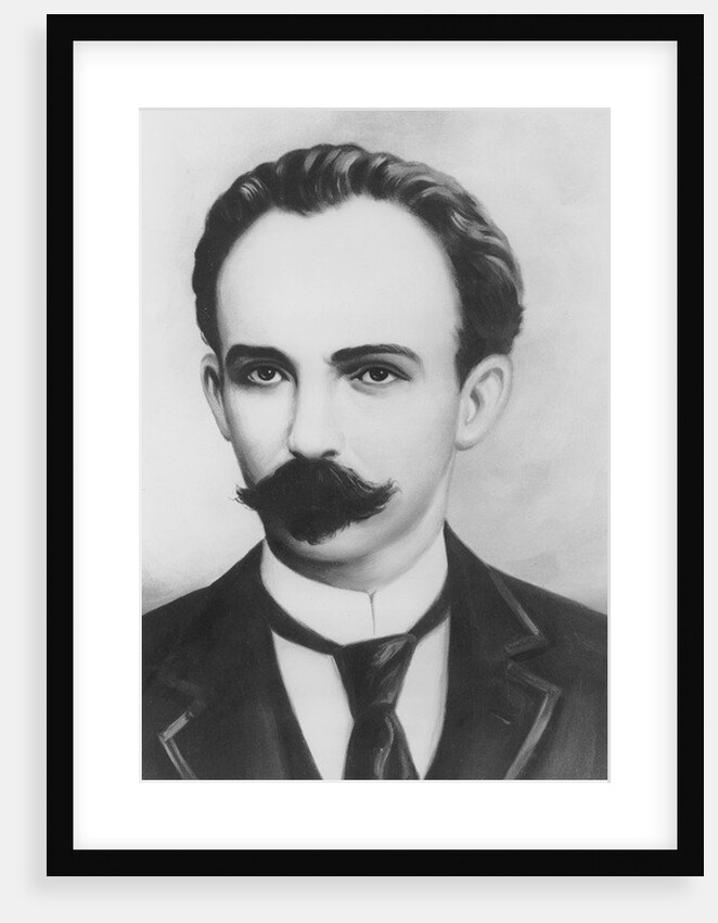 Portrait of Jose-Maria Marti by French Photographer