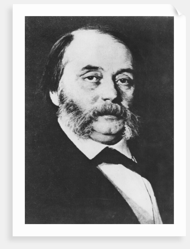 Portrait of Ivan Gontcharov by Ivan Nikolaevich Kramskoy