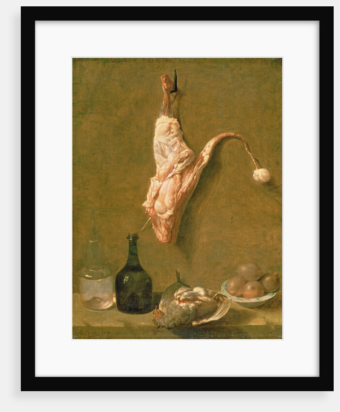 Still Life with a Leg of Veal by Jean-Baptiste Oudry