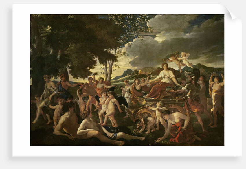 The Triumph of Flora, c.1627-28 by Nicolas Poussin
