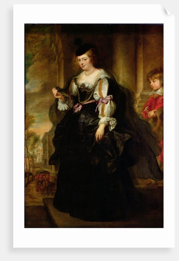 Portrait of Helene Fourment with a Coach, c.1639 by Peter Paul Rubens
