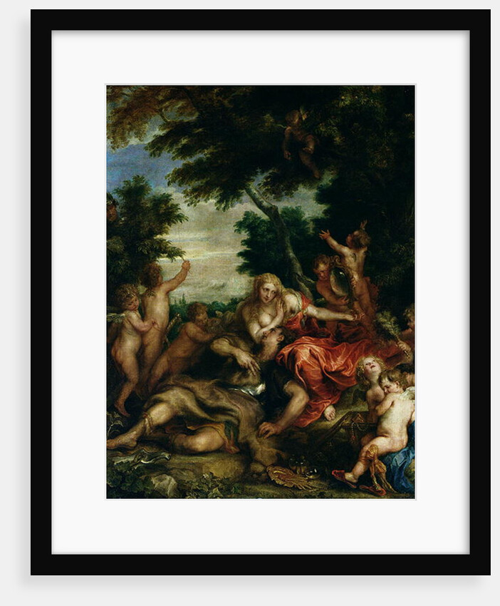 The Love of Rinaldo and Armida, 17th century by Anthony van Dyck