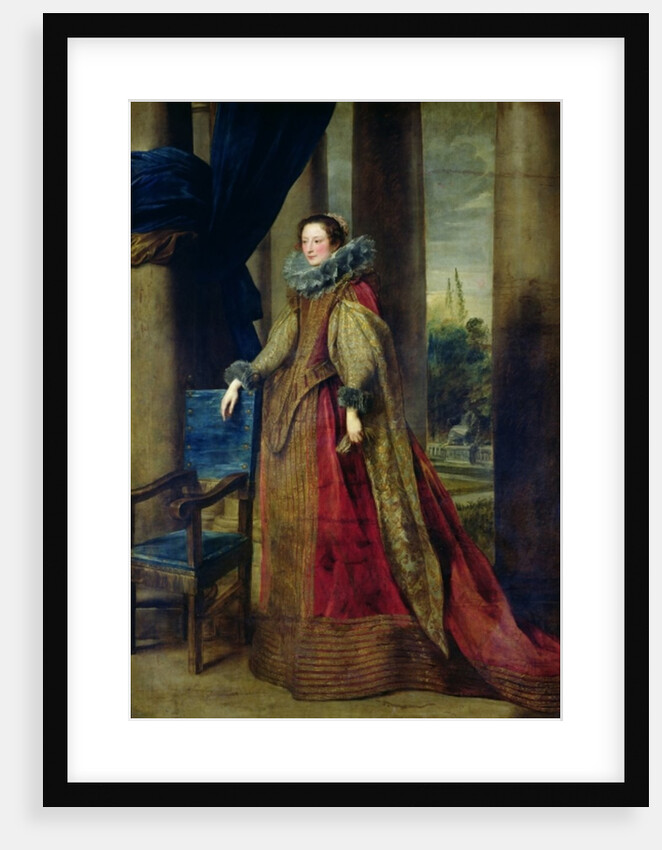 Portrait of a Lady, presumed to be the Marquise Geromina Spinola-Doria de Genes by Anthony van Dyck