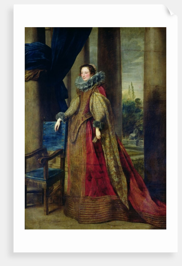 Portrait of a Lady, presumed to be the Marquise Geromina Spinola-Doria de Genes by Anthony van Dyck