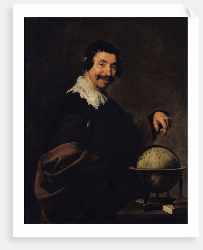 Democritus, or The Man with a Globe by Diego Rodriguez de Silva y Velazquez