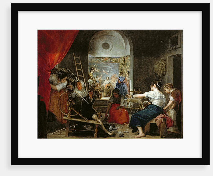The Spinners, or The Fable of Arachne, 1657 by Diego Rodriguez de Silva y Velazquez