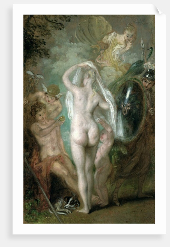 The Judgement of Paris by Jean Antoine Watteau