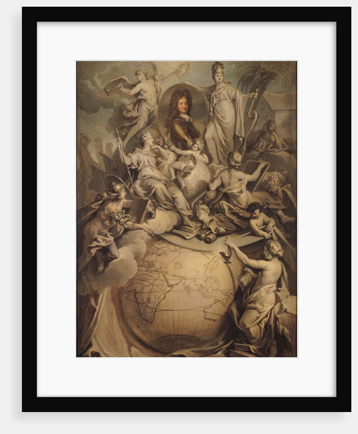 Allegory of Philippe II Duke of Orleans, 1718 by Antoine Dieu