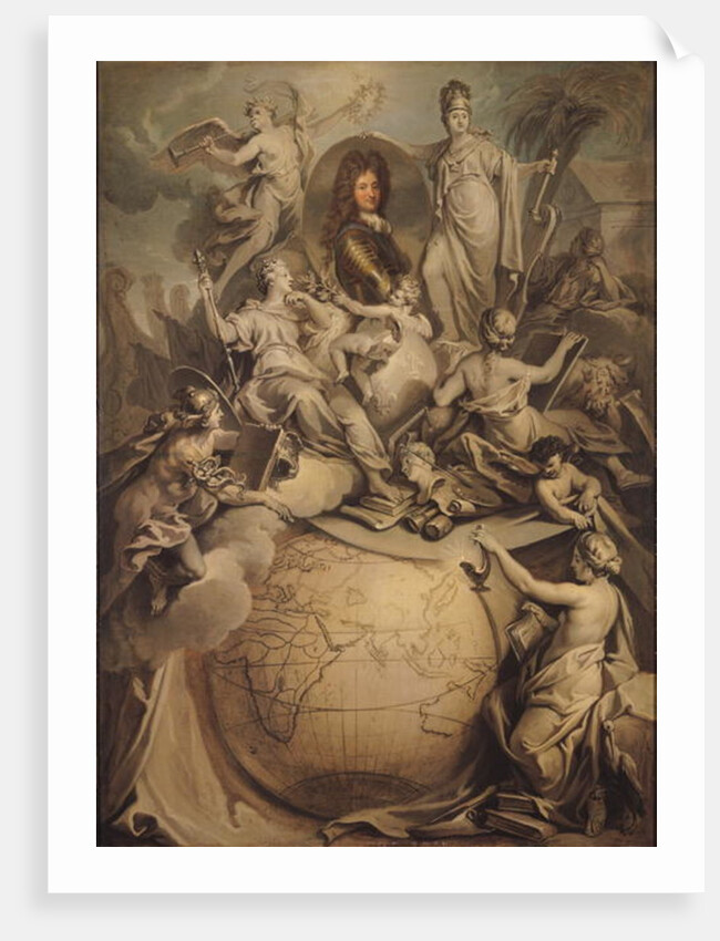 Allegory of Philippe II Duke of Orleans, 1718 by Antoine Dieu