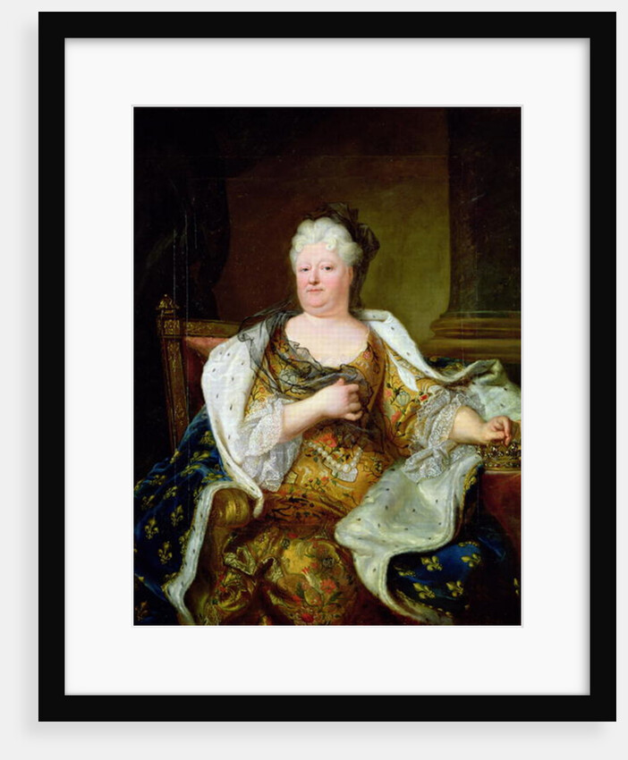 Portrait of Elizabeth Charlotte of Bavaria, Duchess of Orleans by Hyacinthe Rigaud