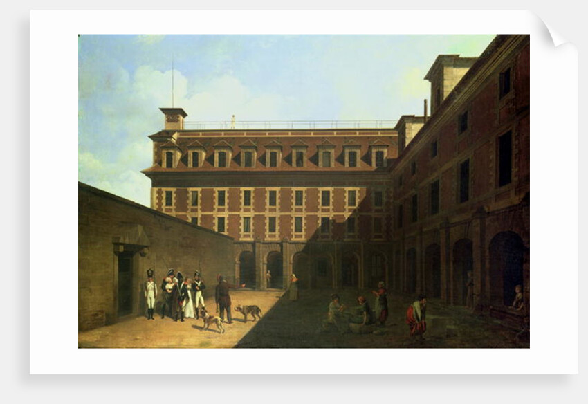 The Prison des Madelonnettes by Louis Leopold Boilly