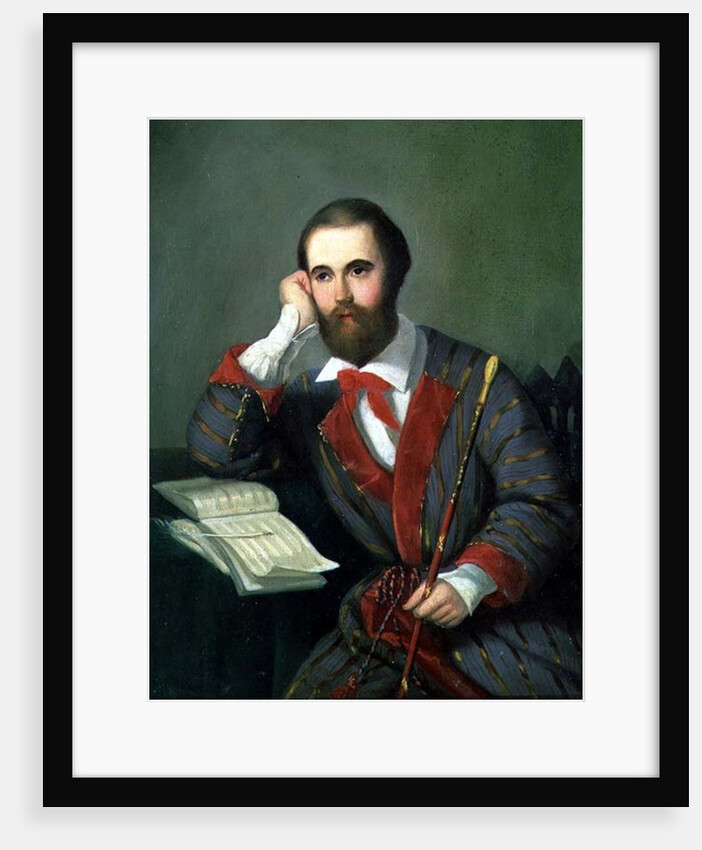 Portrait of a Man, presumed to be Charles Gounod by Louis Leopold Boilly