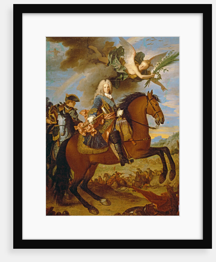 Equestrian Portrait of Philip V by Jean Ranc