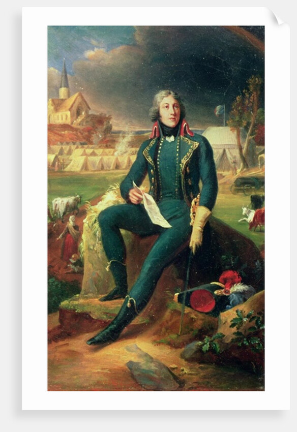 Portrait of General Louis-Lazare Hoche by Francois Pascal Simon Baron Gerard