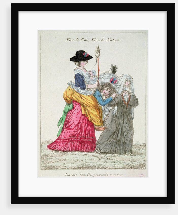 'Long Live the King, Long Live the Nation. I knew quite well that sooner or later it would be our turn', 1789 by French School