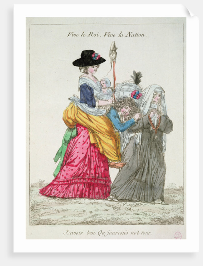 'Long Live the King, Long Live the Nation. I knew quite well that sooner or later it would be our turn', 1789 by French School