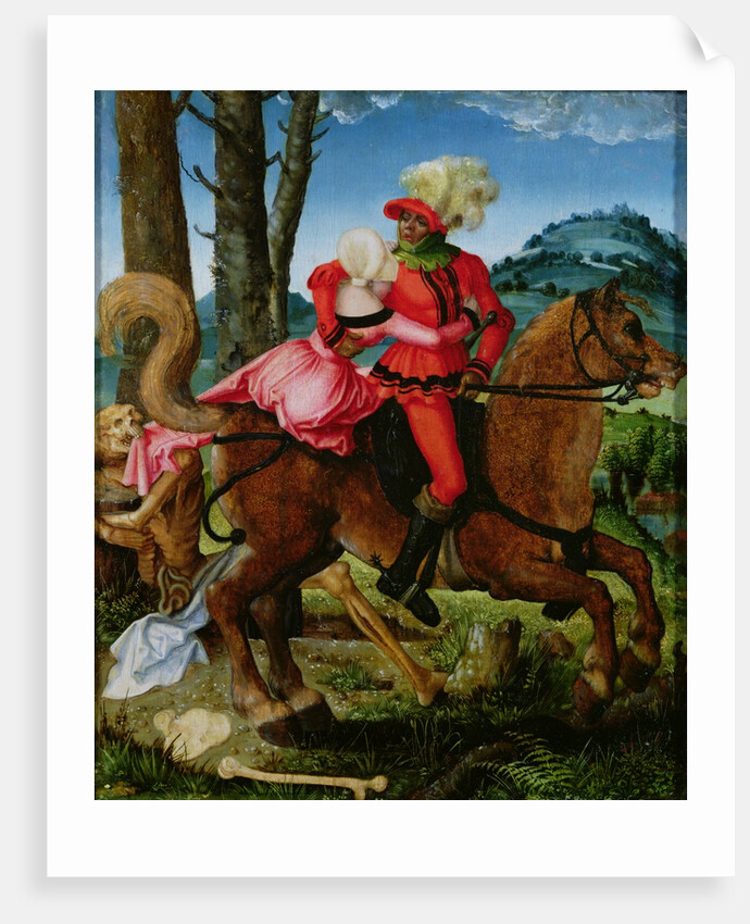The Knight, the Young Girl and Death by Hans Baldung Grien