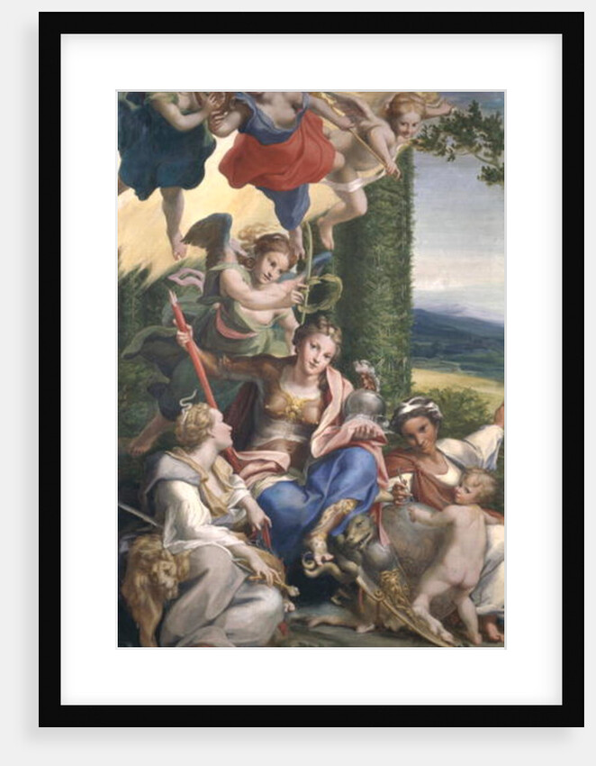Allegory of the Virtues, c.1529-30 by Correggio