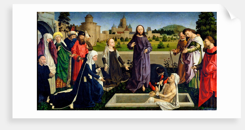 The Raising of Lazarus, 15th century by Master of Coetivy
