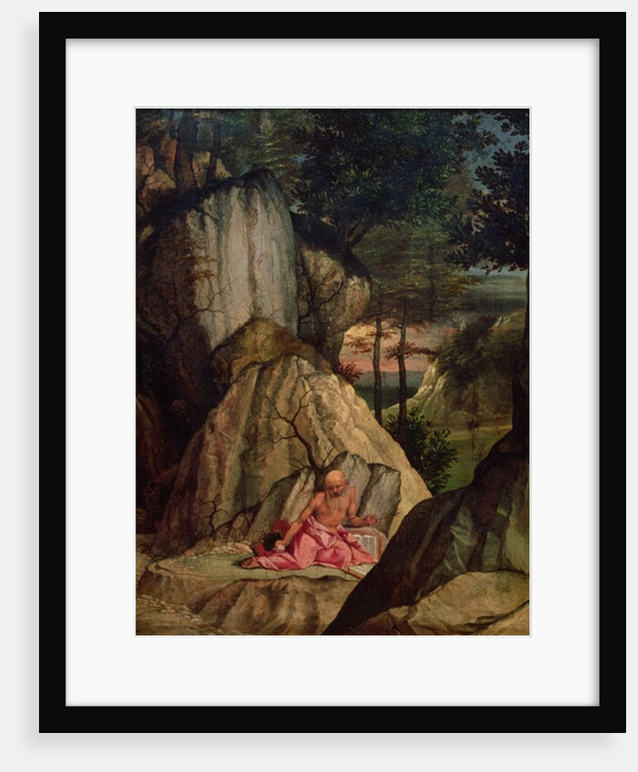 St. Jerome Meditating in the Desert, 1506 by Lorenzo Lotto
