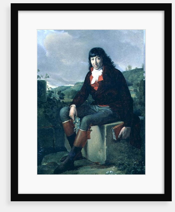 Portrait of Louis Marie de La Revelliere-Lepeaux after a portrait by Francois Gerard by Gerard van Spaendonck