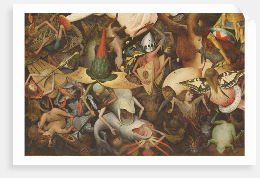 The Fall of the Rebel Angels, 1562 by Pieter the Elder Bruegel