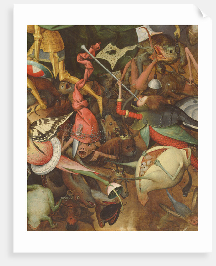 The Fall of the Rebel Angels, 1562 by Pieter the Elder Bruegel