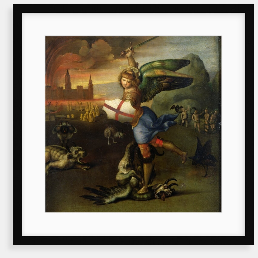 St. Michael, c.1503-05 by Raphael
