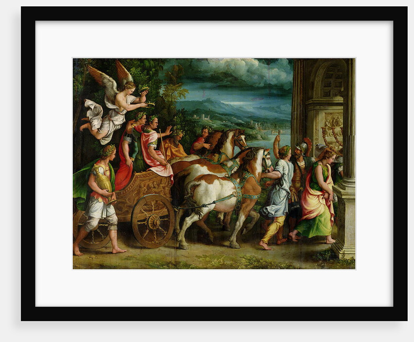 The Triumph of Titus and Vespasian, c.1537 by Giulio Romano