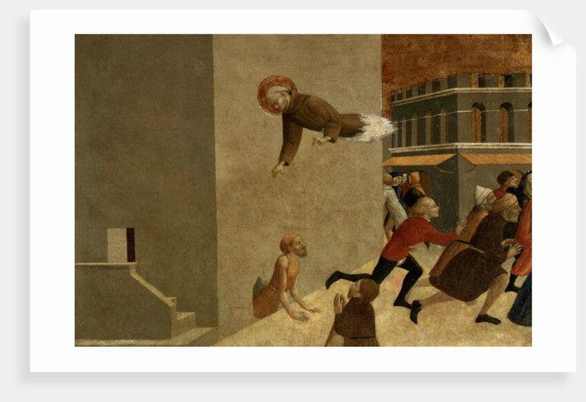 The Blessed Ranieri Rasini delivering the Poor from the Prison in Florence by Sassetta