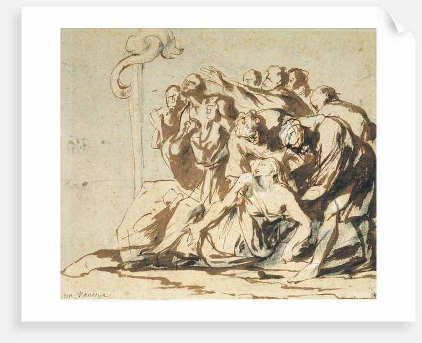 The Brazen Serpent by Anthony van Dyck