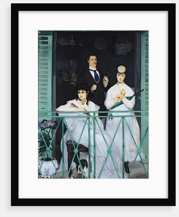 The Balcony, 1868-9 by Edouard Manet