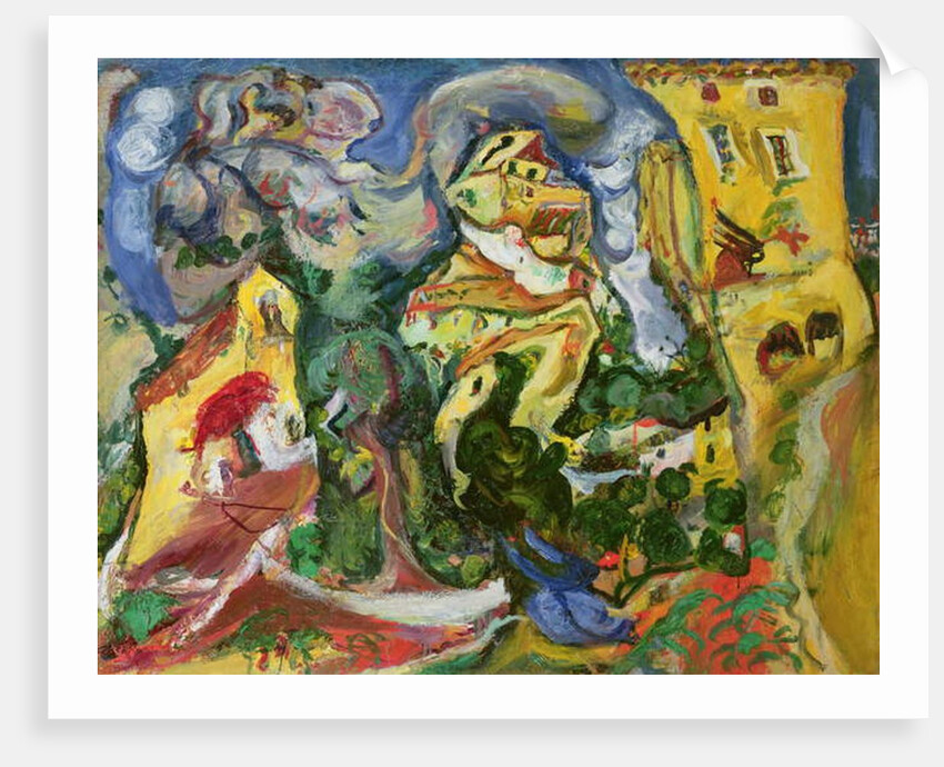 The Village, c.1923 by Chaim Soutine