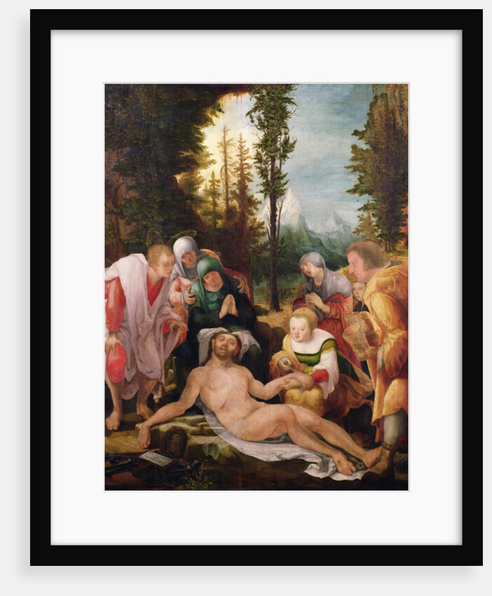 The Lamentation, 1524 by Wolf Huber