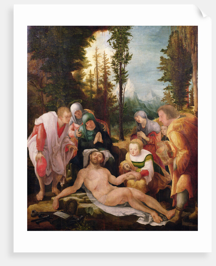 The Lamentation, 1524 by Wolf Huber