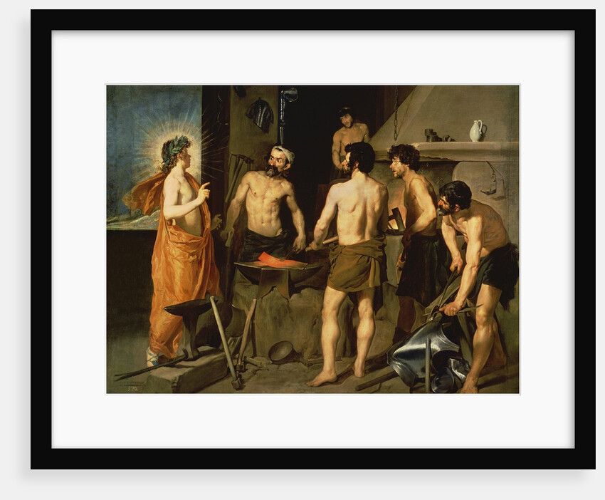 The Forge of Vulcan, 1630 by Diego Rodriguez de Silva y Velazquez