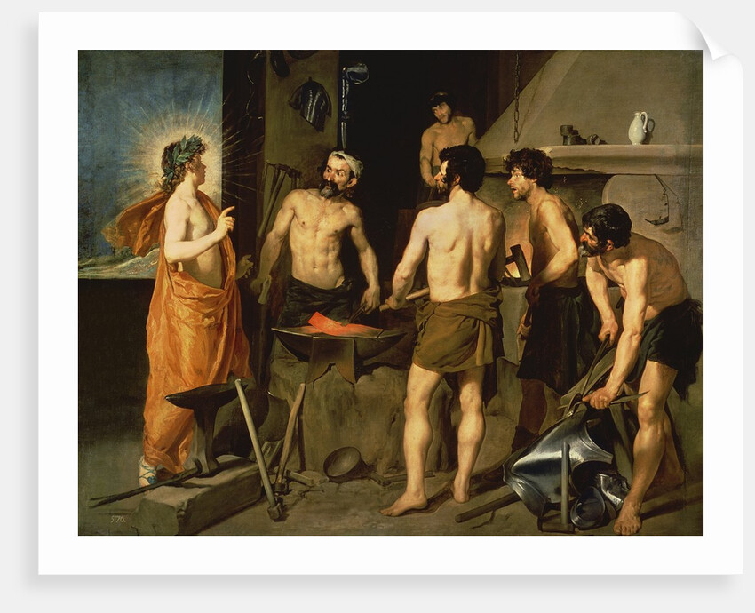 The Forge of Vulcan, 1630 by Diego Rodriguez de Silva y Velazquez