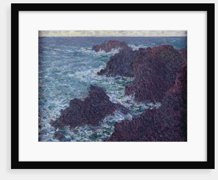 The Rocks at Belle-Ile, the Wild Coast, 1886 by Claude Monet