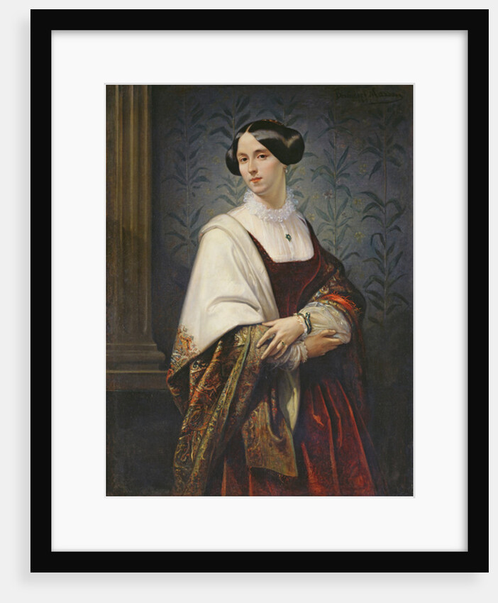 Portrait of a Woman, 1853 by Benedict Masson