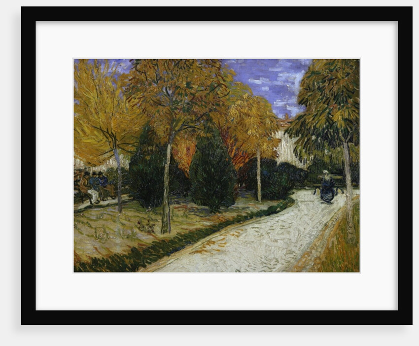 Path in the Park at Arles, 1888 by Vincent van Gogh